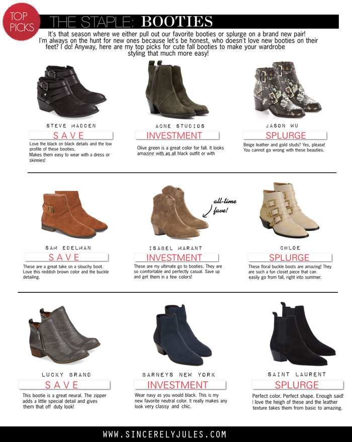The Staple: Booties | Sincerely Jules | Bloglovin’
