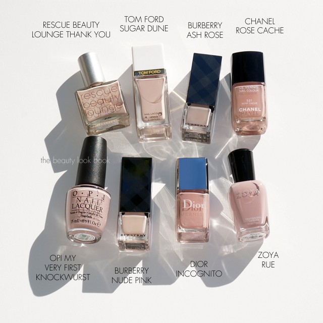 Beauty Look Book  Favorite Nude Pink Nail Polishes - The Beauty Look Book